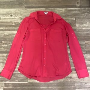 Express women’s blouse pink size small